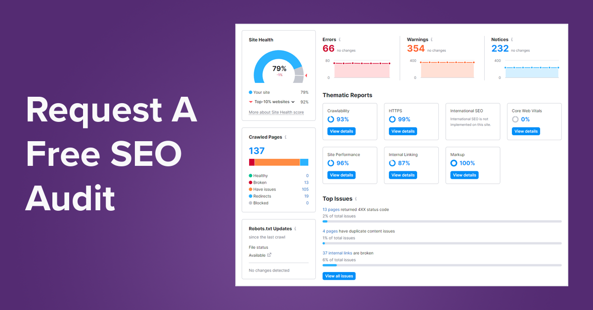 free SEO audit featured image