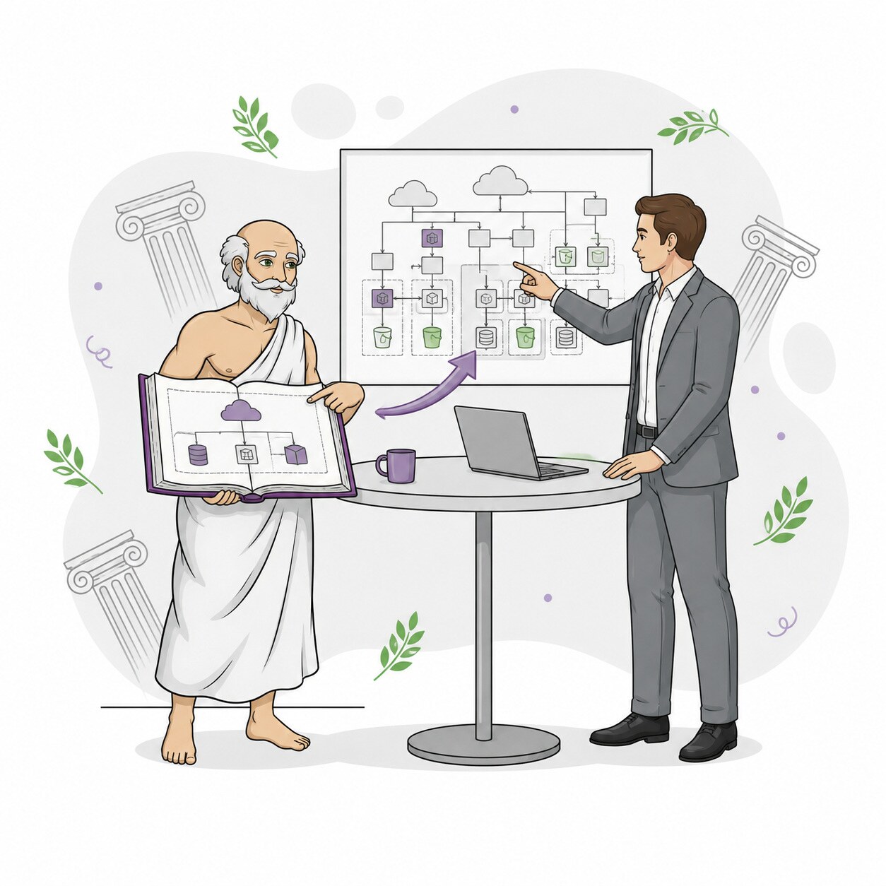 Technical content writers translating complex services into clear and credible buyer education