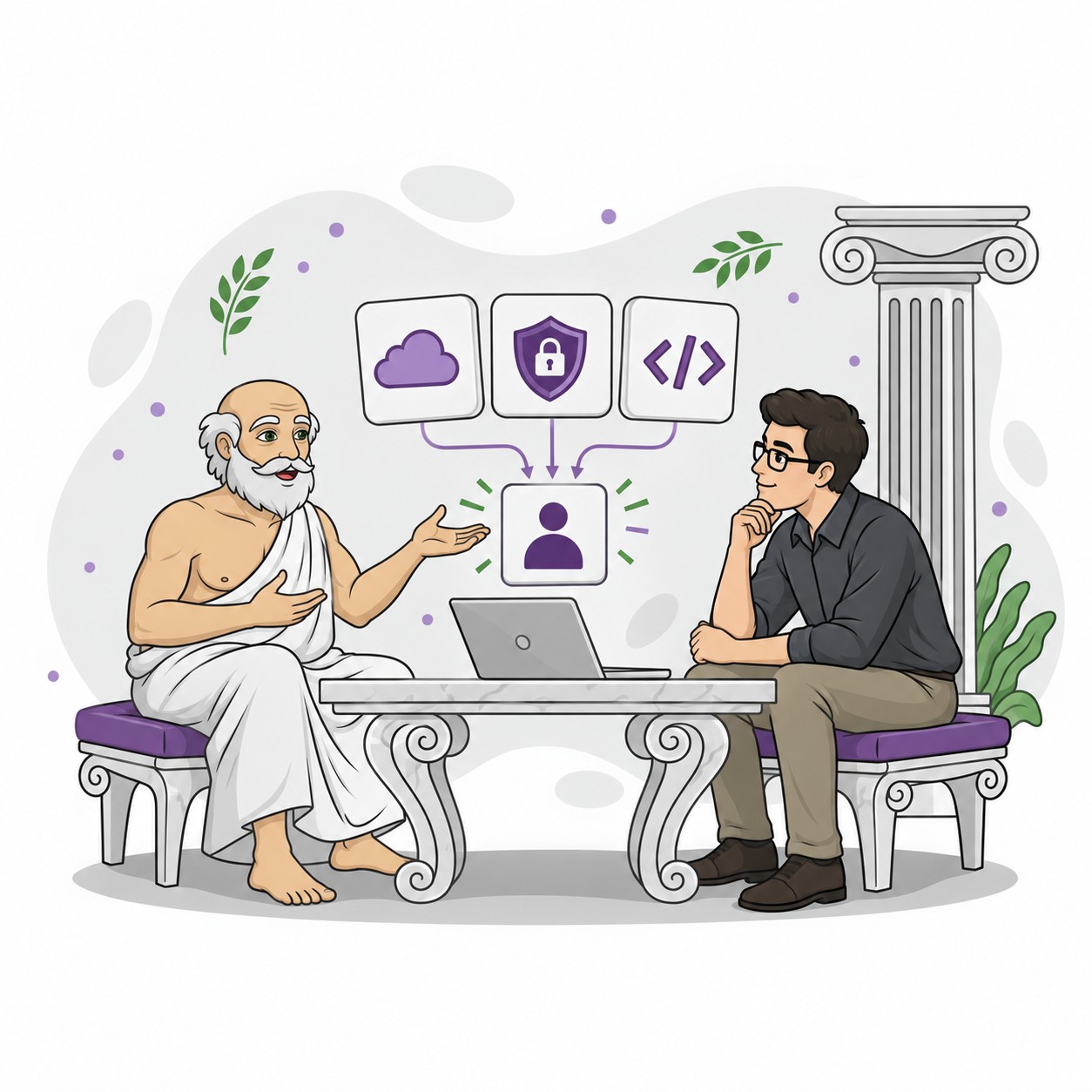 Marketing advisor connects cloud, cybersecurity, and software services to customer needs with a technology leader.